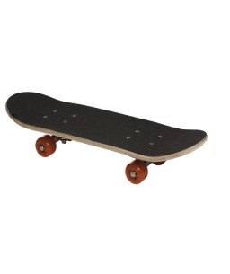 Skateboard Maxtar, Negru/Galben, 56x15 cm