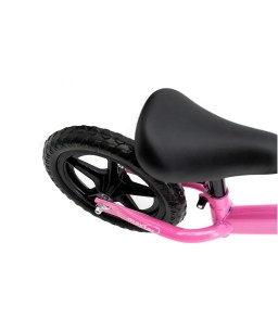 Bicicleta Maxtar pentru copii fara pedale Sebra, roti 12", roz