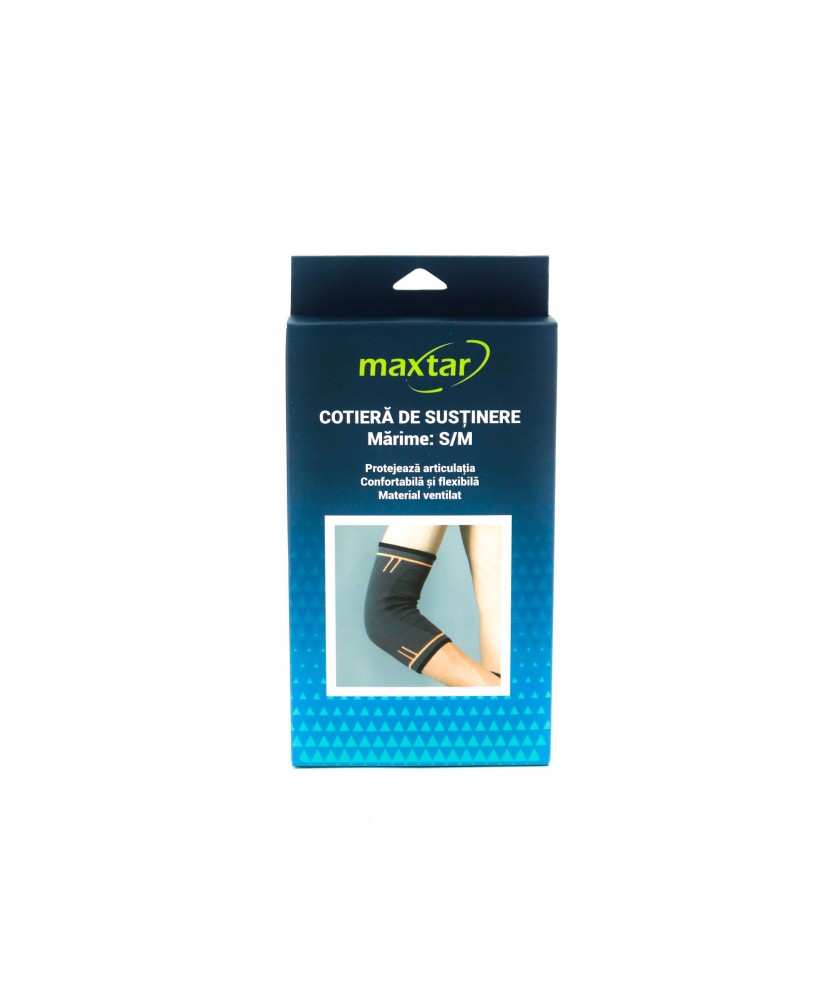 Cotiera MAXTAR,  flexibila, material ventilat, marime S/M