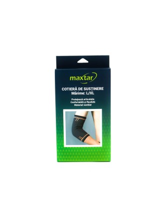 Cotiera MAXTAR,  flexibila, material ventilat, marime L/XL