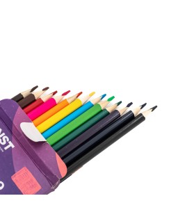 Set Creioane colorate KUNST, multicolor, 12buc