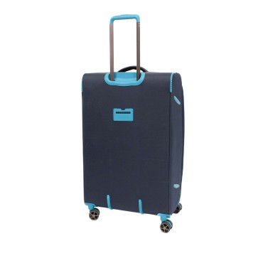 Troler Ultralight Albastru inchis / Turcoaz 80x47x30 cm, 3.85 kg, expandabil 30%