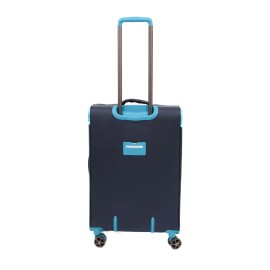 Troler Ultralight Albastru inchis / Turcoaz 69x42x26 cm, 3.22 kg, expandabil 30%