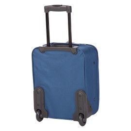 Troler Atlanta 40x30x17 cm, 1.8 kg, albastru