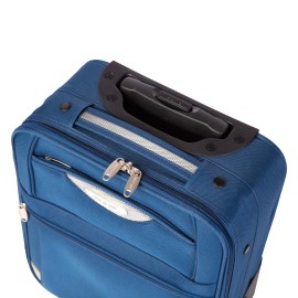 Troler Atlanta 40x30x17 cm, 1.8 kg, albastru