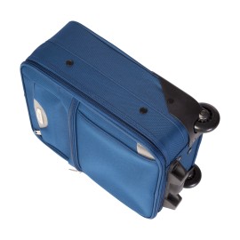 Troler Atlanta 40x30x17 cm, 1.8 kg, albastru