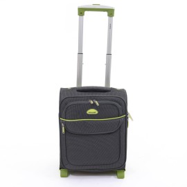 Troler Lamonza Superlight 40x30x21 cm, 1.8 kg, gri / verde