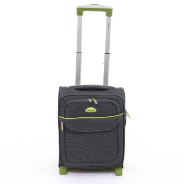 Troler Lamonza Superlight 40x30x21 cm, 1.8 kg, gri / verde