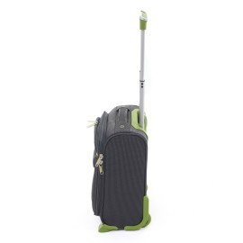 Troler Lamonza Superlight 40x30x21 cm, 1.8 kg, gri / verde