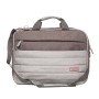 Geanta laptop 15 inch Siena 38x29x6 cm, 650 gr, gri