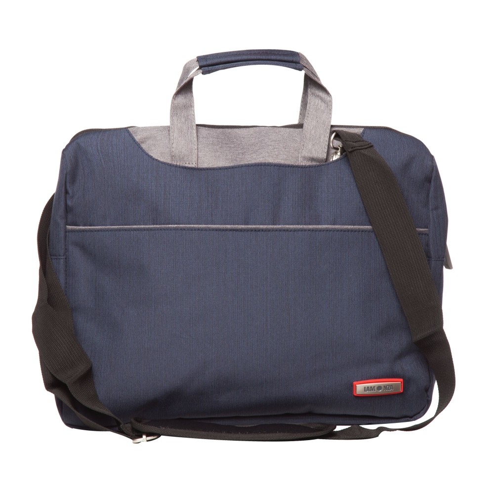 Geanta laptop 15 inch Madrid 38x31x5 cm, 700 gr, albastra