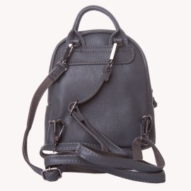 Rucsac dama Daisy 17x16x9 cm gri inchis