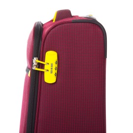 Troler Lime 55x36x22 cm, 2.25 kg, rosu / galben