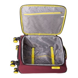 Troler Lime 55x36x22 cm, 2.25 kg, rosu / galben