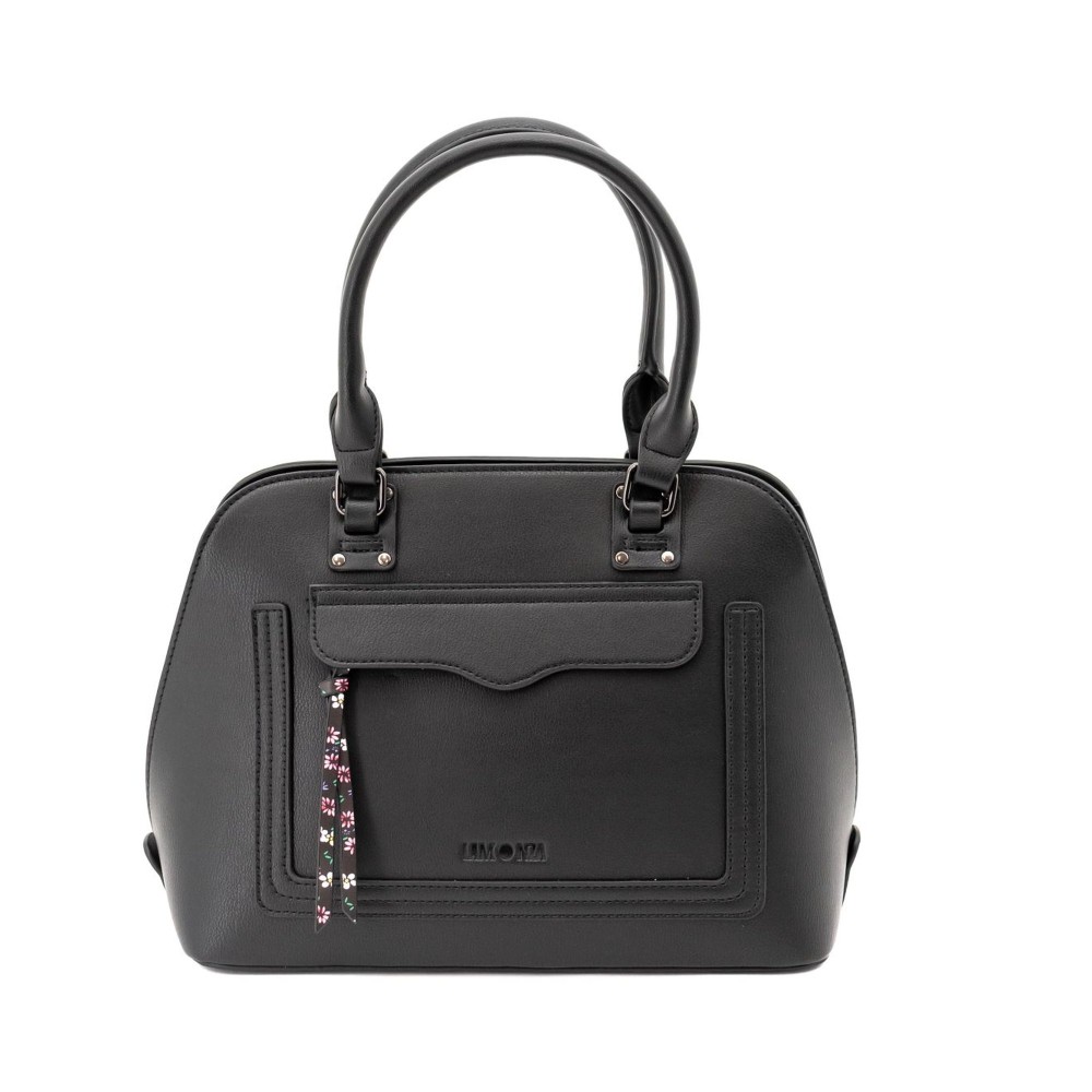 Geanta dama Amber Model 1, 30x23x13 cm, neagra