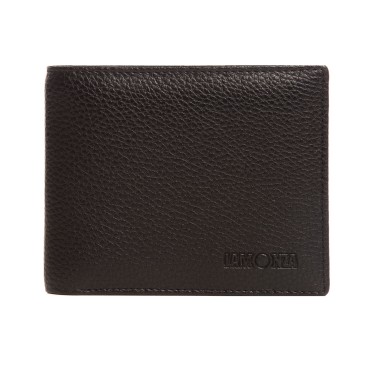 Portofel Amber 13x10x2 cm, 70 gr, negru