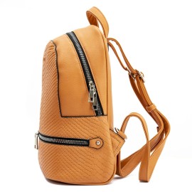 Rucsac dama Lamonza Eva maro 25x11x30 cm