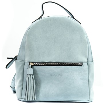 Rucsac dama Lamonza Azalya bleu 27x13x28 cm