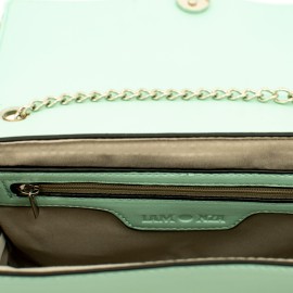 Geanta dama Lamonza ANELISSE verde 23X15X7 CM