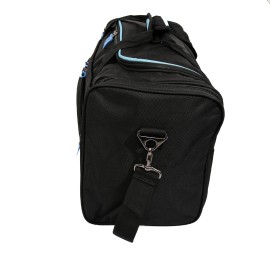 Geanta voiaj Toro 50x29x23 cm, negru/albastru