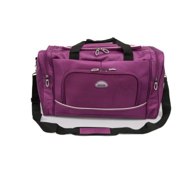 Geanta voiaj Toro 50x29x23 cm, mov/gri