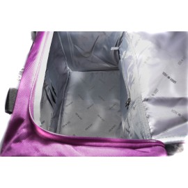 Geanta voiaj Toro 50x29x23 cm, mov/gri