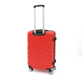 Troler Malibu 65x42x26 cm 3.2 kg, rosu