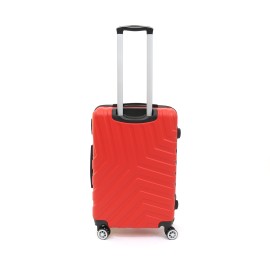 Troler Malibu 65x42x26 cm 3.2 kg, rosu