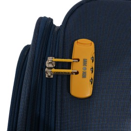 Troler Cruise, 78x47x29 cm, 3.5 kg, expandabil 30%, bleumarin/galben