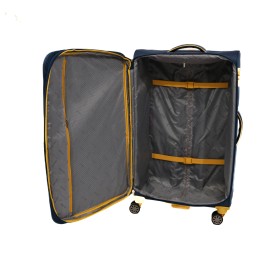 Troler Cruise, 78x47x29 cm, 3.5 kg, expandabil 30%, bleumarin/galben