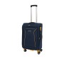 Troler Cruise, 68x41x26 cm, 3 kg, expandabil 30%, bleumarin/galben
