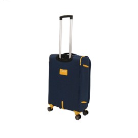 Troler Cruise, 68x41x26 cm, 3 kg, expandabil 30%, bleumarin/galben