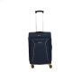 Troler Cruise, 68x41x26 cm, 3 kg, expandabil 30%, bleumarin/galben