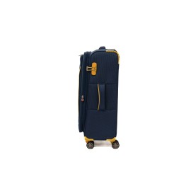 Troler Cruise, 68x41x26 cm, 3 kg, expandabil 30%, bleumarin/galben