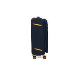Troler Cruise, 68x41x26 cm, 3 kg, expandabil 30%, bleumarin/galben