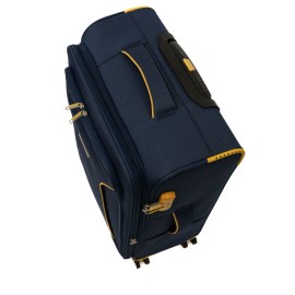 Troler Cruise, 68x41x26 cm, 3 kg, expandabil 30%, bleumarin/galben