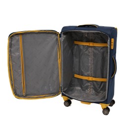 Troler Cruise, 68x41x26 cm, 3 kg, expandabil 30%, bleumarin/galben