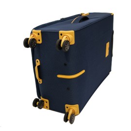 Troler Cruise, 68x41x26 cm, 3 kg, expandabil 30%, bleumarin/galben