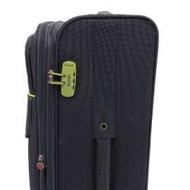 Troler Superlight, 78X47x29 cm, 3.6 kg, extensibil 30%, gri / verde