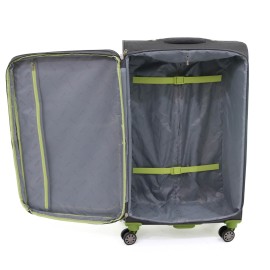 Troler Superlight, 78X47x29 cm, 3.6 kg, extensibil 30%, gri / verde