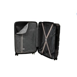 Troler Malibu 65x42x26 cm 3.2 kg, gri inchis