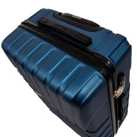 Troler Malibu 65x42x26 cm 3.2 kg, albastru inchis