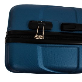 Troler Malibu 65x42x26 cm 3.2 kg, albastru inchis