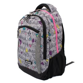 Rucsac Lana, Lamonza, 46x35x15 cm, Multicolor