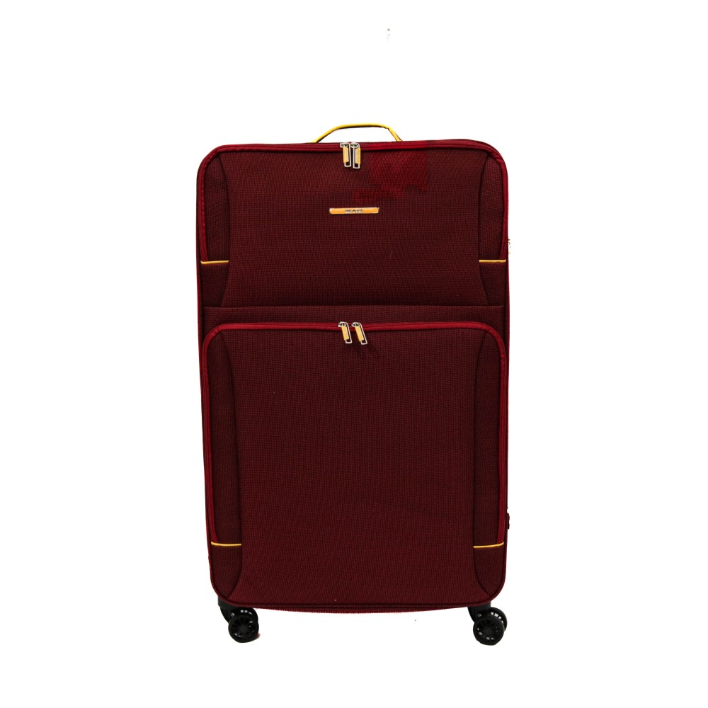 Troler Lime 77x44x26 cm, 3.4 kg, expandabil 30%, rosu / galben