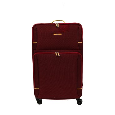 Troler Lime 77x44x26 cm, 3.4 kg, expandabil 30%, rosu / galben