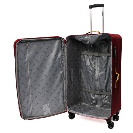 Troler Lime 77x44x26 cm, 3.4 kg, expandabil 30%, rosu / galben