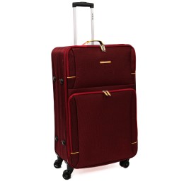 Troler Lime 77x44x26 cm, 3.4 kg, expandabil 30%, rosu / galben