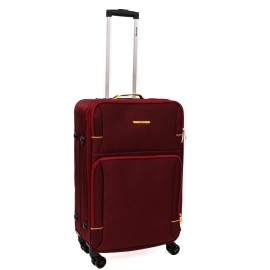 Troler Lime 69x41x24 cm, 2.9 kg, expandabil 30%, rosu / galben