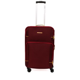 Troler Lime 69x41x24 cm, 2.9 kg, expandabil 30%, rosu / galben